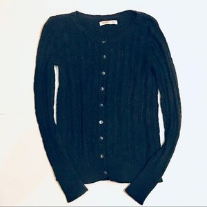 Old Navy Sweaters - Black cableknit cardigan Old Navy Sweaters - Black cableknit cardigan